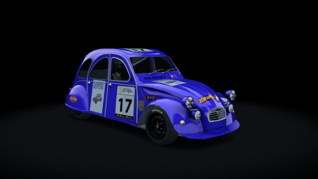 Citroen 2cv racing for Assetto Corsa