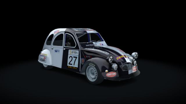 Citroen 2cv racing for Assetto Corsa