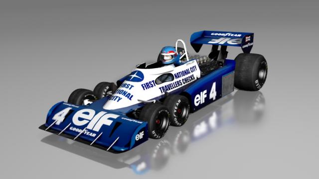 Tyrrell P34A for Assetto Corsa