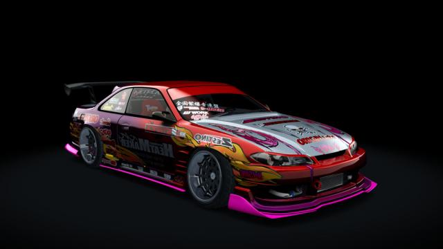 Nissan S14.5 Animal Style Juju для Assetto Corsa