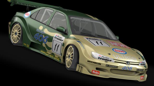 Peugeot 406 ST500 for Assetto Corsa