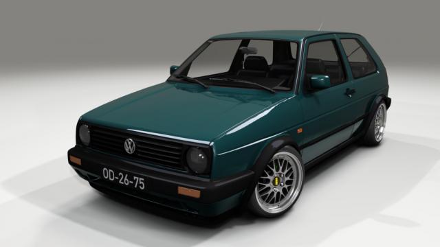 Volkswagen Golf Mk2 GTD Swap 1.9TDi 110HP for Assetto Corsa