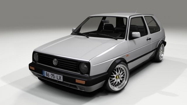 Volkswagen Golf Mk2 GTD Swap 1.9TDi 110HP for Assetto Corsa