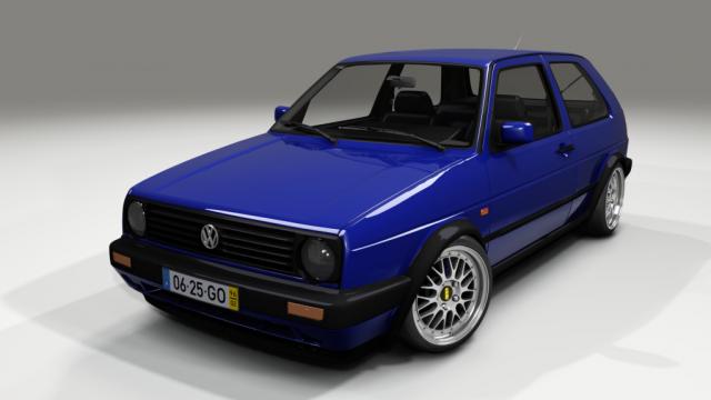 Volkswagen Golf Mk2 GTD Swap 1.9TDi 110HP for Assetto Corsa