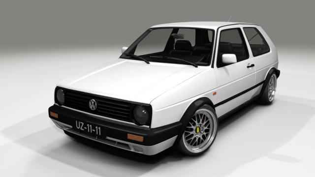 Volkswagen Golf Mk2 GTD Swap 1.9TDi 110HP for Assetto Corsa