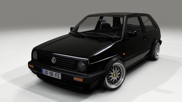 Volkswagen Golf Mk2 GTD Swap 1.9TDi 110HP for Assetto Corsa