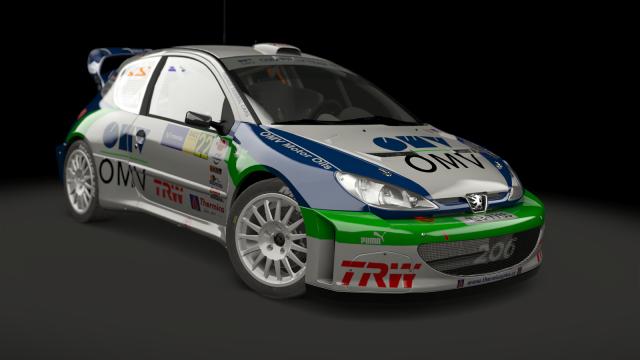 Peugeot 206 WRC for Assetto Corsa