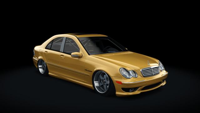 Fullmetal Mercedes C32 для Assetto Corsa