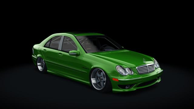 Fullmetal Mercedes C32 для Assetto Corsa