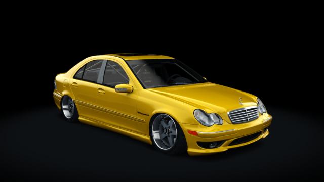 Fullmetal Mercedes C32 для Assetto Corsa