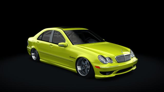 Fullmetal Mercedes C32 для Assetto Corsa