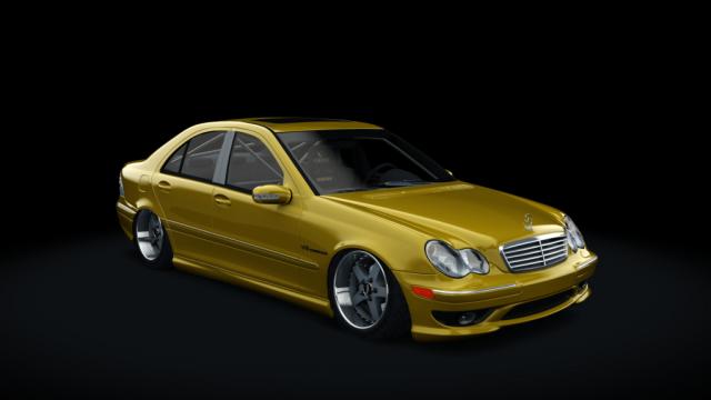 Fullmetal Mercedes C32 для Assetto Corsa