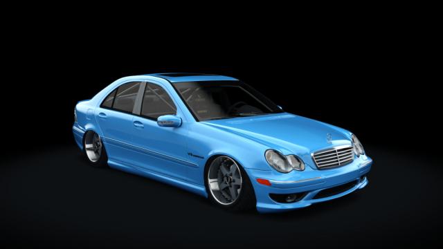 Fullmetal Mercedes C32 для Assetto Corsa