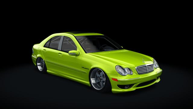 Fullmetal Mercedes C32 для Assetto Corsa