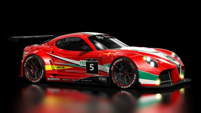 Alfa Romeo 8C GT3 for Assetto Corsa