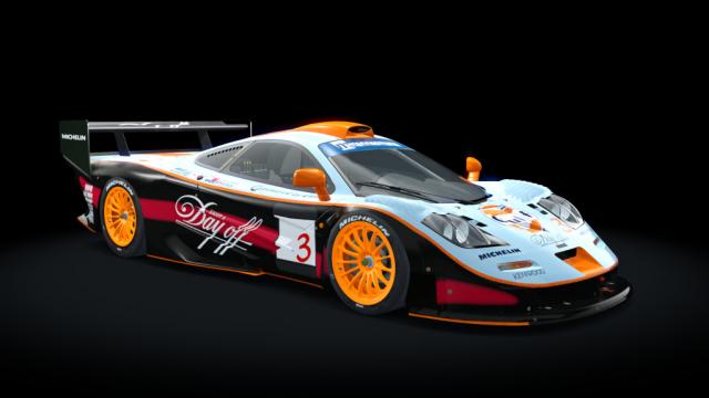 McLaren F1 GTR Longtail SC Step1