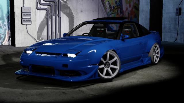 Gusto Nissan 180sx Origin AgreesiveLine для Assetto Corsa