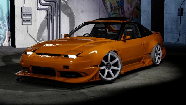 Gusto Nissan 180sx Origin AgreesiveLine для Assetto Corsa