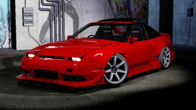 Gusto Nissan 180sx Origin AgreesiveLine для Assetto Corsa
