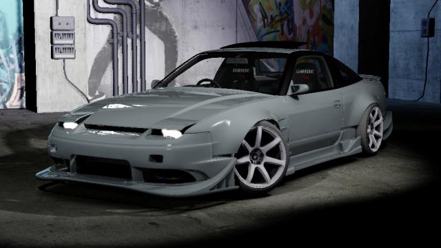 Gusto Nissan 180sx Origin AgreesiveLine для Assetto Corsa