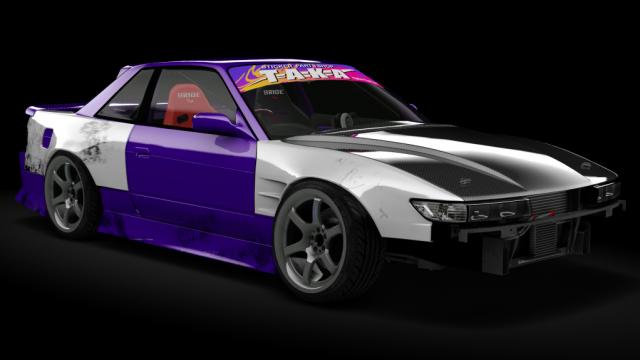 Nstyle Nissan Silvia K’S (PS13) Meihan Spec для Assetto Corsa