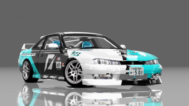 Nissan Silvia s14 kouki MadZ for Assetto Corsa