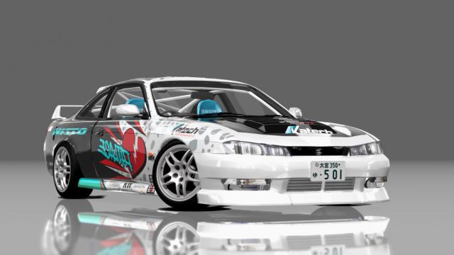 Nissan Silvia s14 kouki MadZ for Assetto Corsa