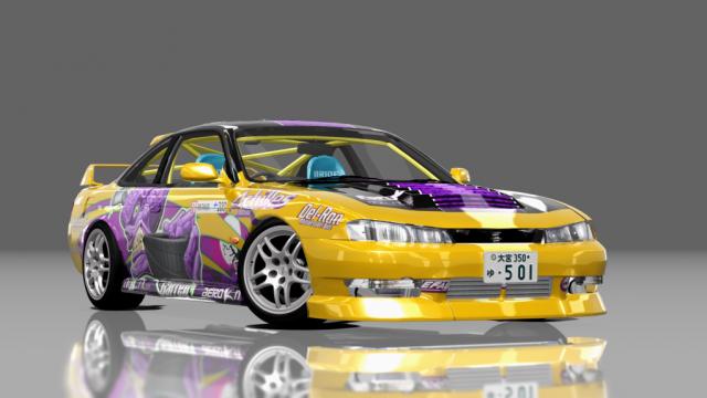 Nissan Silvia s14 kouki MadZ for Assetto Corsa