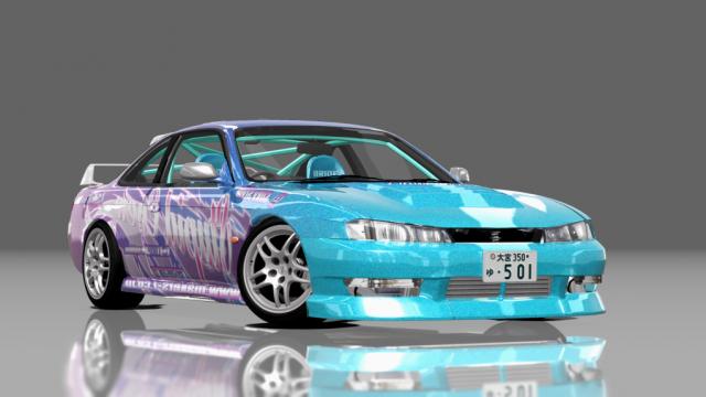 Nissan Silvia s14 kouki MadZ for Assetto Corsa