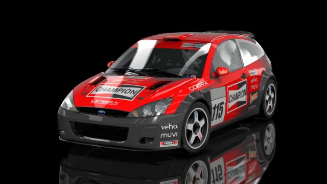 WRC Ford Focus RS 2001 for Assetto Corsa