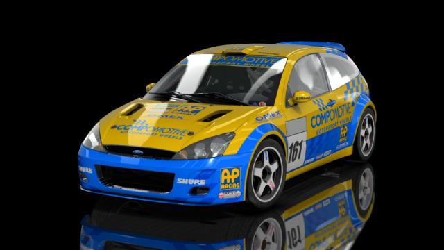 WRC Ford Focus RS 2001 for Assetto Corsa