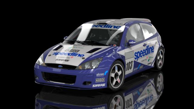 WRC Ford Focus RS 2001 for Assetto Corsa