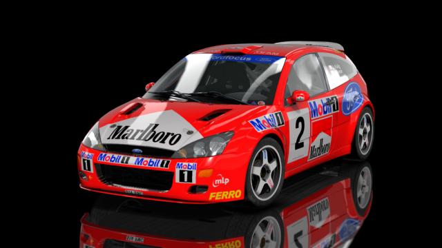 WRC Ford Focus RS 2001 for Assetto Corsa