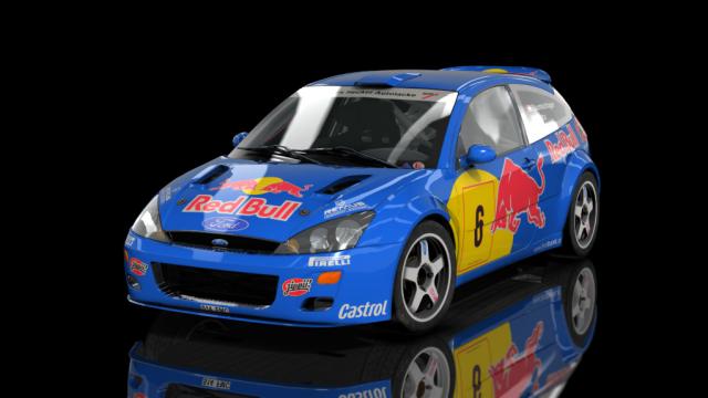 WRC Ford Focus RS 2001 for Assetto Corsa