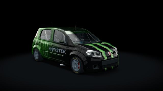 Fiat Uno Way TP для Assetto Corsa