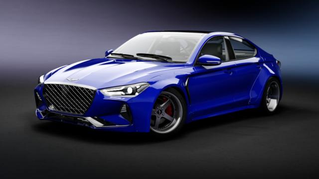 SDW Genesis G70 Drift for Assetto Corsa