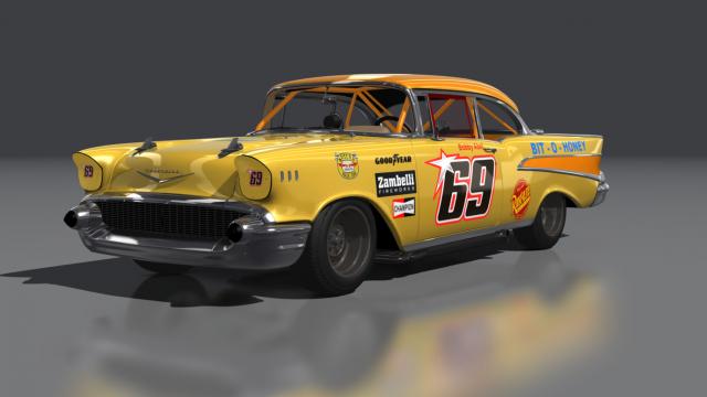 Chevrolet Bel Air 1957 Nascar for Assetto Corsa