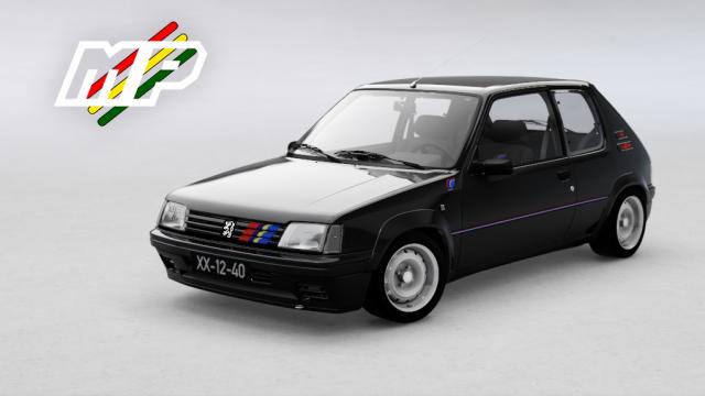 Peugeot 205 Rally for Assetto Corsa