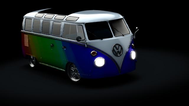 Volkswagen T2 Tuned for Assetto Corsa