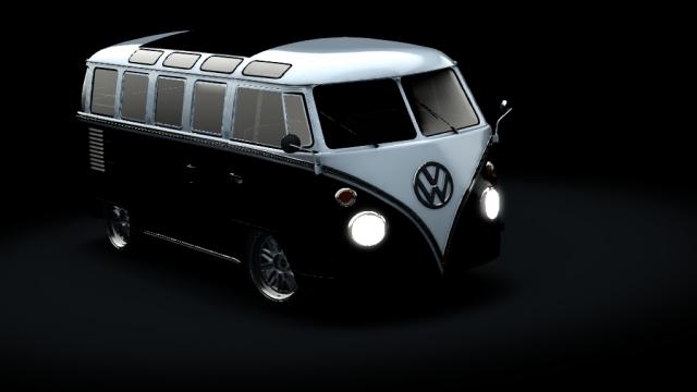 Volkswagen T2 Tuned for Assetto Corsa