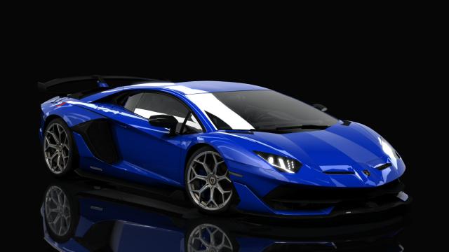 Twin Turbo Lamborghini Aventador SVJ для Assetto Corsa