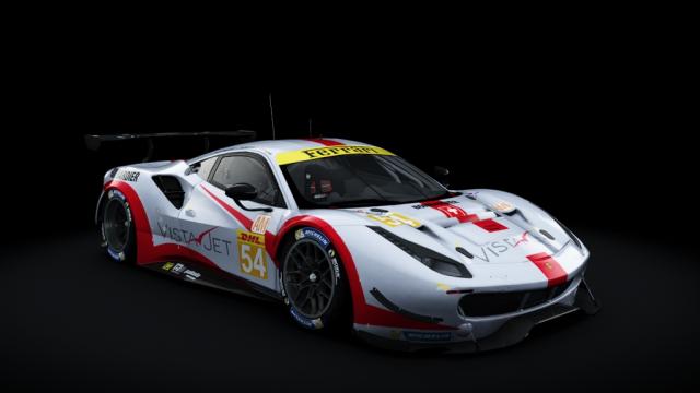 2016 Ferrari 488 GTE [Michelotto] for Assetto Corsa