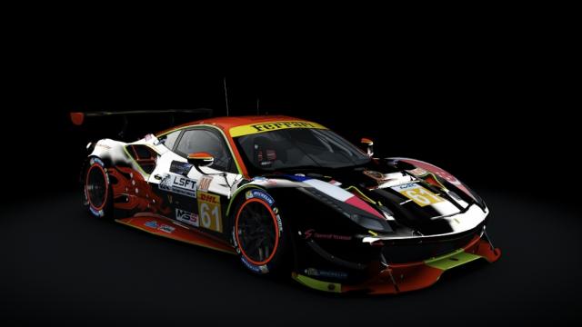 2016 Ferrari 488 GTE [Michelotto] for Assetto Corsa