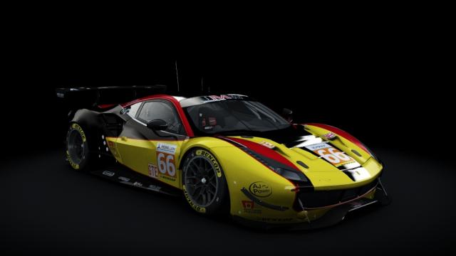 2016 Ferrari 488 GTE [Michelotto] for Assetto Corsa