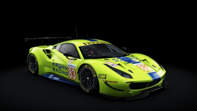 2016 Ferrari 488 GTE [Michelotto] for Assetto Corsa