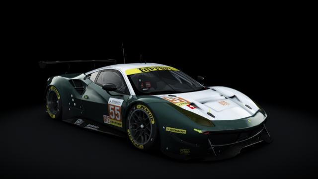 2016 Ferrari 488 GTE [Michelotto] for Assetto Corsa