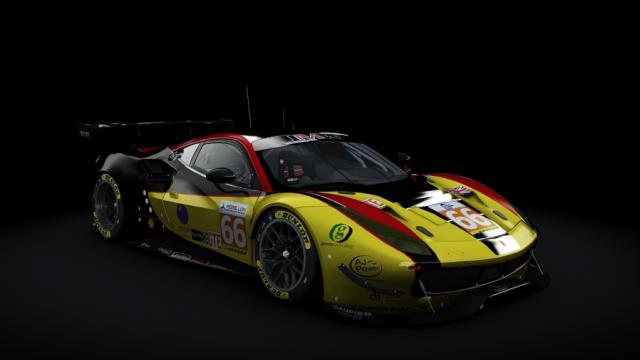 2016 Ferrari 488 GTE [Michelotto] for Assetto Corsa