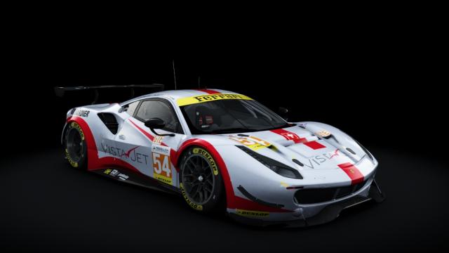 2016 Ferrari 488 GTE [Michelotto] for Assetto Corsa