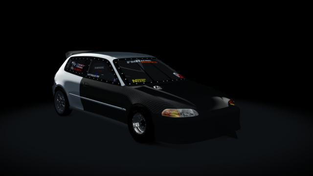 H1 Drag Civic Nossss for Assetto Corsa