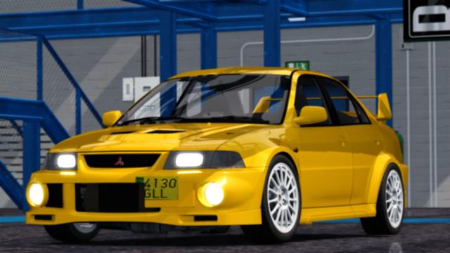 TNT Mitsubishi Lancer Evolution VI GSR для Assetto Corsa
